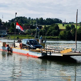 Wohnmobilstellplatz: Donaufähre Sandbach am Donauradweg - interessantes Erlebnis - Camper Stellplatz "VORMFELD"