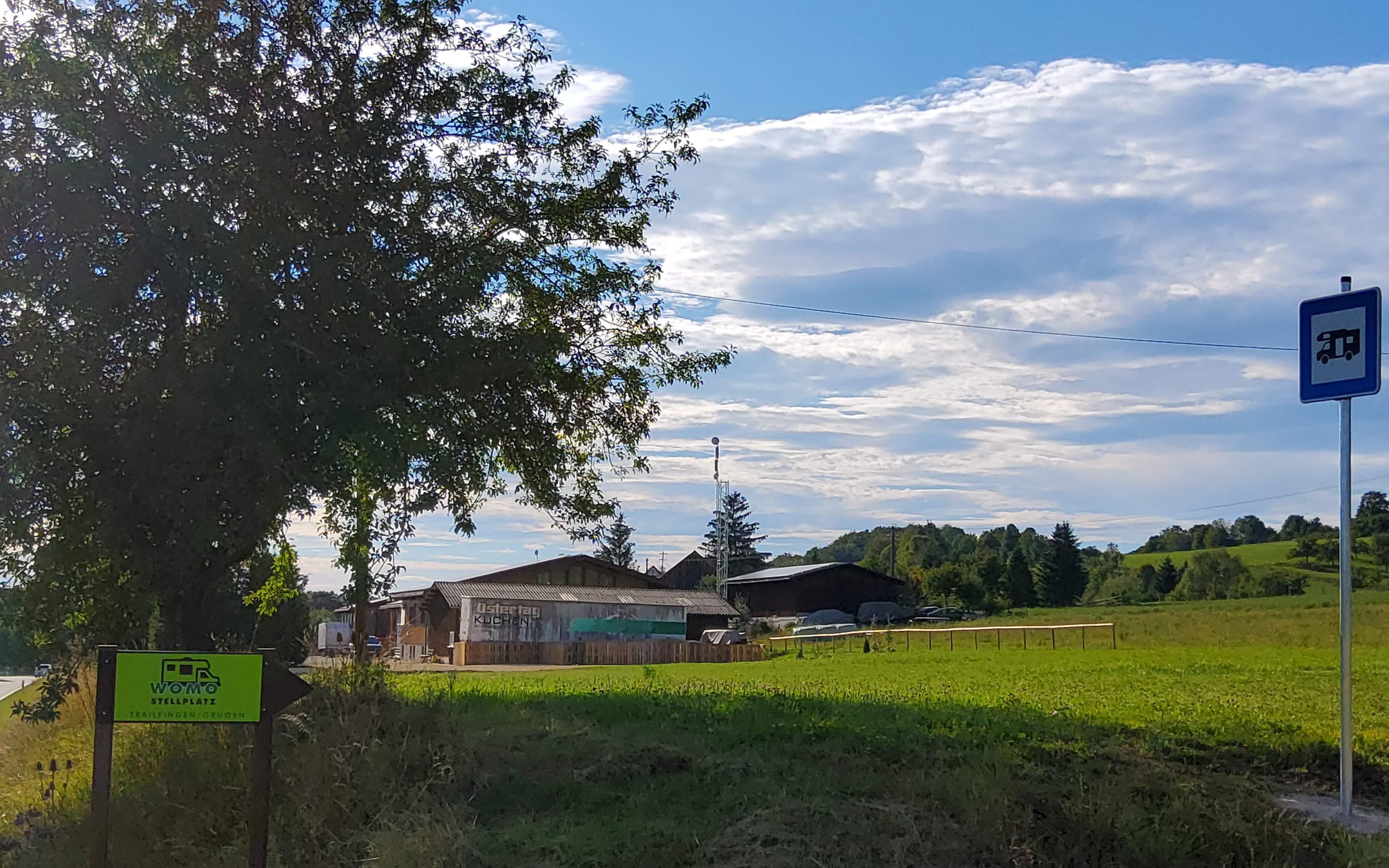 Reisemobilstellplatz - Westerheim (Alb-Donau-Kreis) - Wohnmobilstellplatz Trailfingen/Gruorn