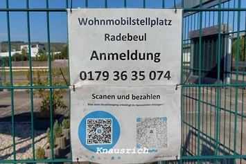 Wohnmobilstellplatz: Wohnmobilstellplatz Radebeul