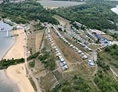 Wohnmobilstellplatz: Strand mit Campingplatz in naher Umgebung - Parkplatz und WOMO Stellplatz "Zum Weinberg" Geiseltalsee Mücheln