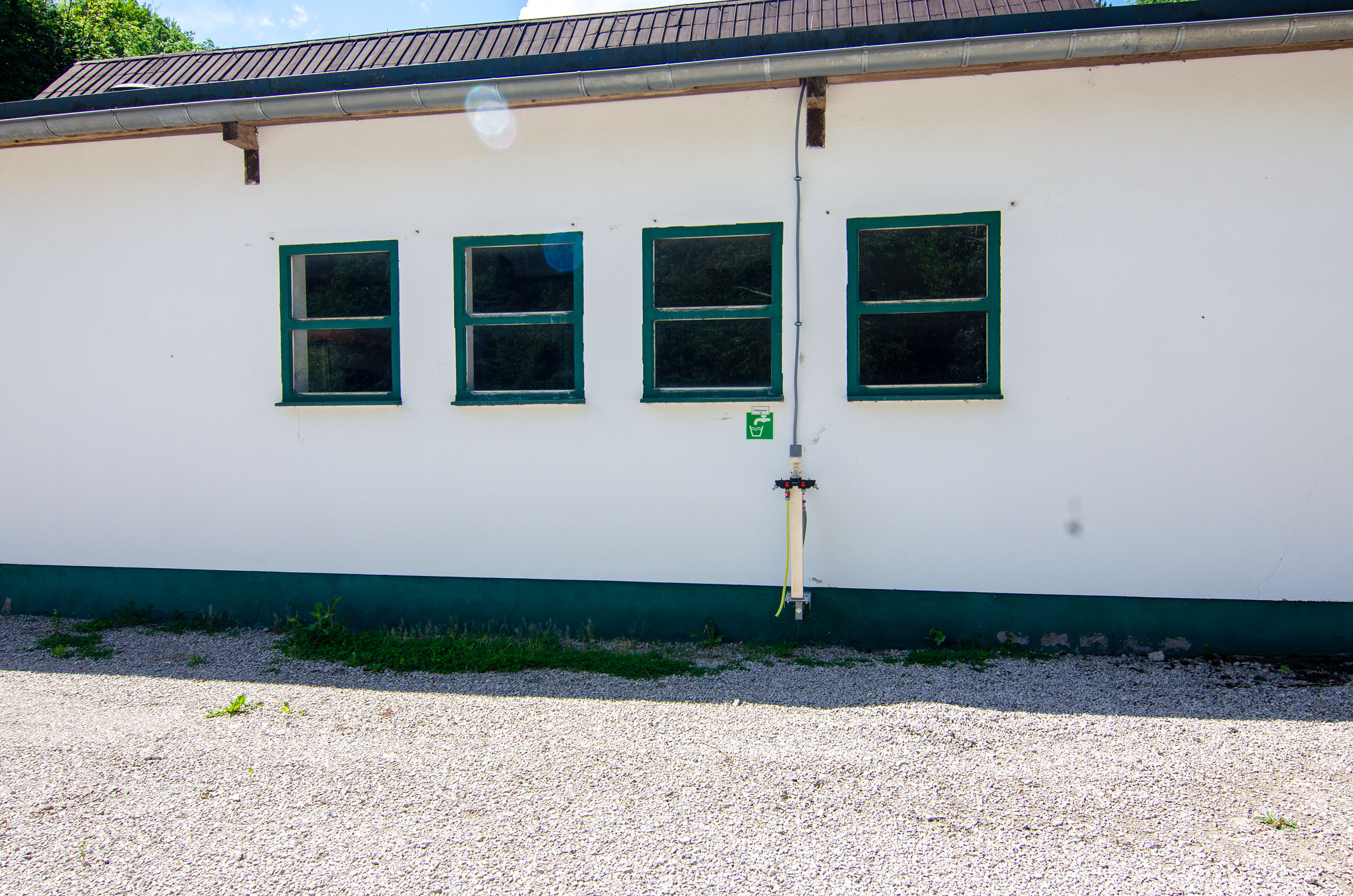 Wohnmobilstellplatz: Trinkwasserversorgung - Wohnmobilstellplätze auf dem Ferienhof Verse im Sauerland.