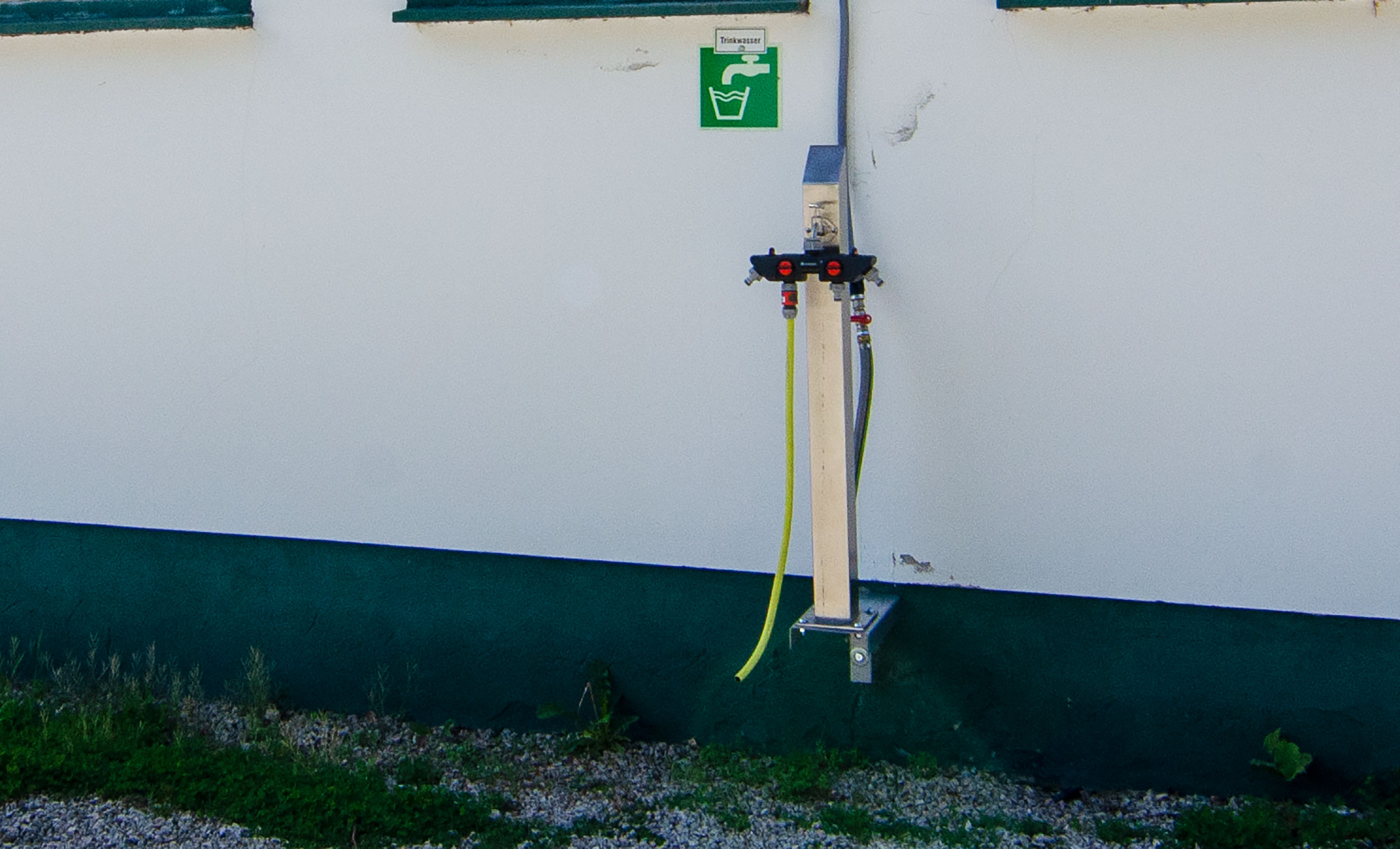 Wohnmobilstellplatz: Trinkwasserversorgung - Wohnmobilstellplätze auf dem Ferienhof Verse im Sauerland.