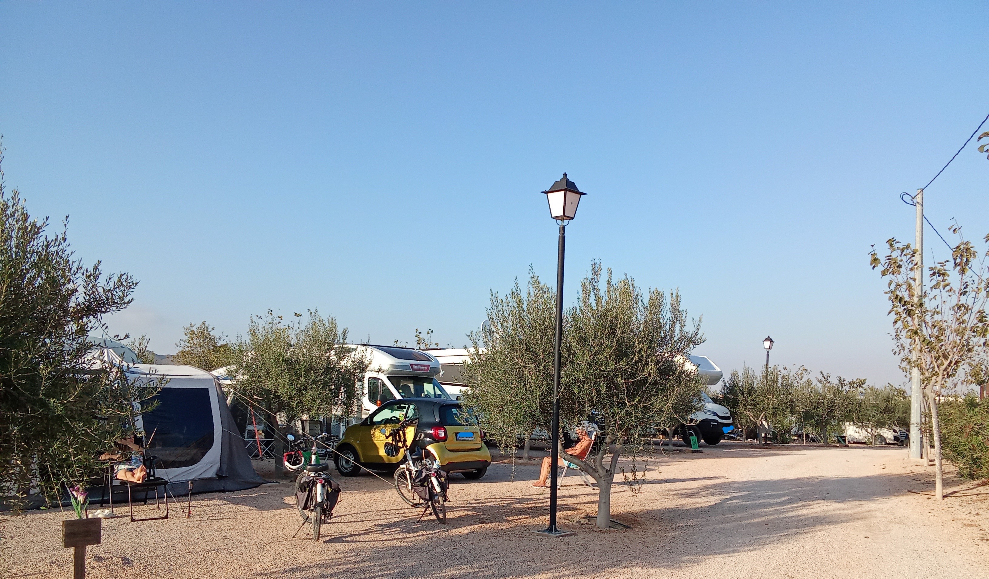 Wohnmobilstellplatz: Parcela XXL+ - Los Olivos Camper Park