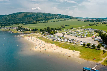 Wohnmobilstellplatz: Saalburg Beach