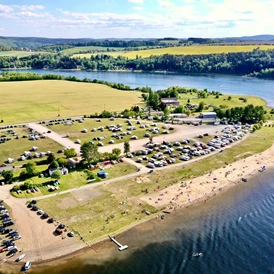 Wohnmobilstellplatz: Saalburg Beach