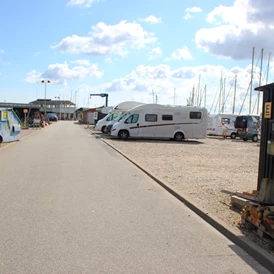 Wohnmobilstellplatz: Stellplätze am Hafen - Svanemøllehavnen