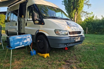 Wohnmobilstellplatz: Stellplatz auf dem Bauernhof