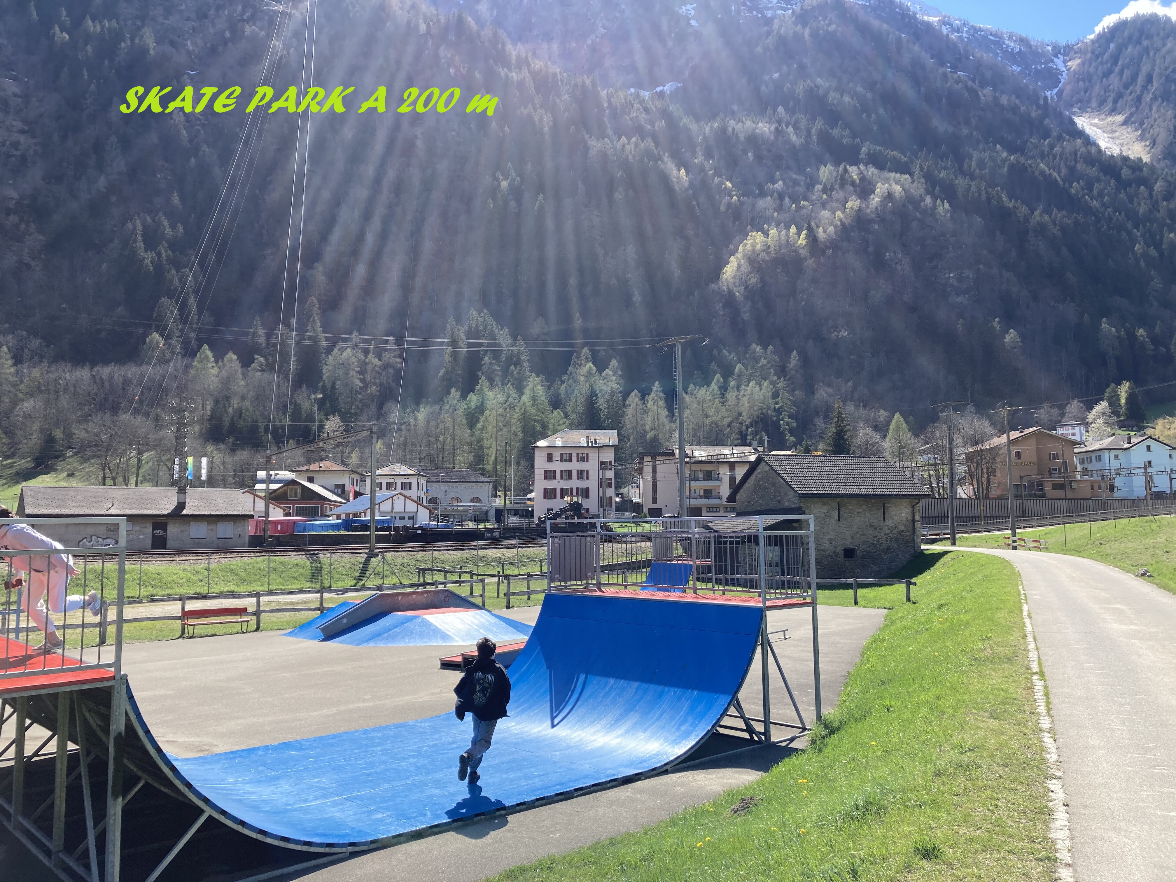 Wohnmobilstellplatz: Skate Park Rodi - Area Sosta Camper Tremorgio 