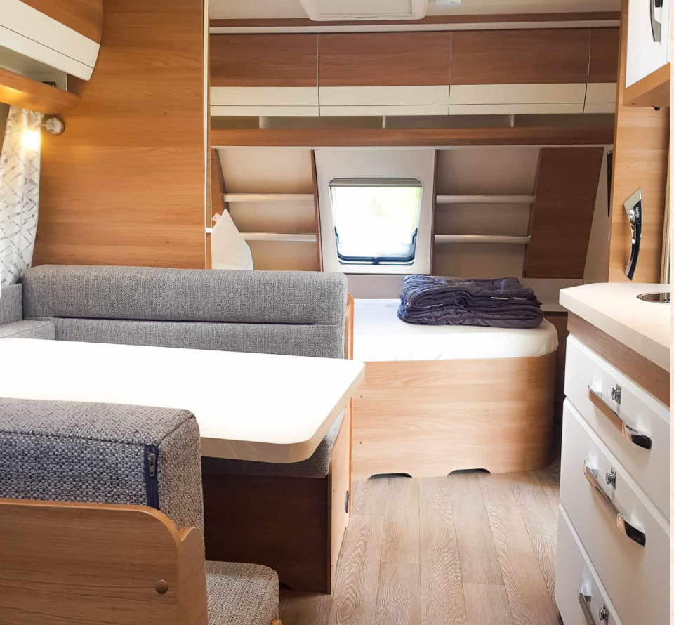 Wohnmobilstellplatz: Genuss Ferien, Natur und Strandcamping am Jabelschen See