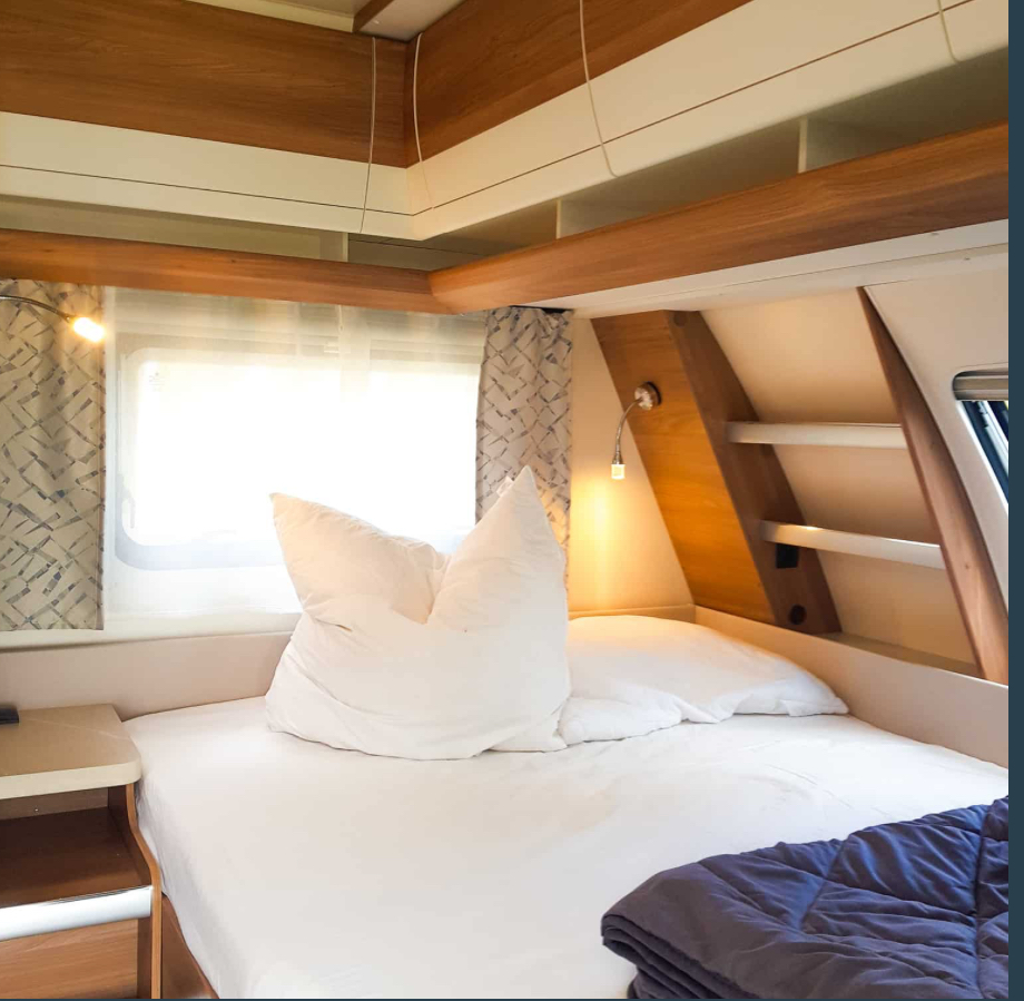 Wohnmobilstellplatz: Genuss Ferien, Natur und Strandcamping am Jabelschen See