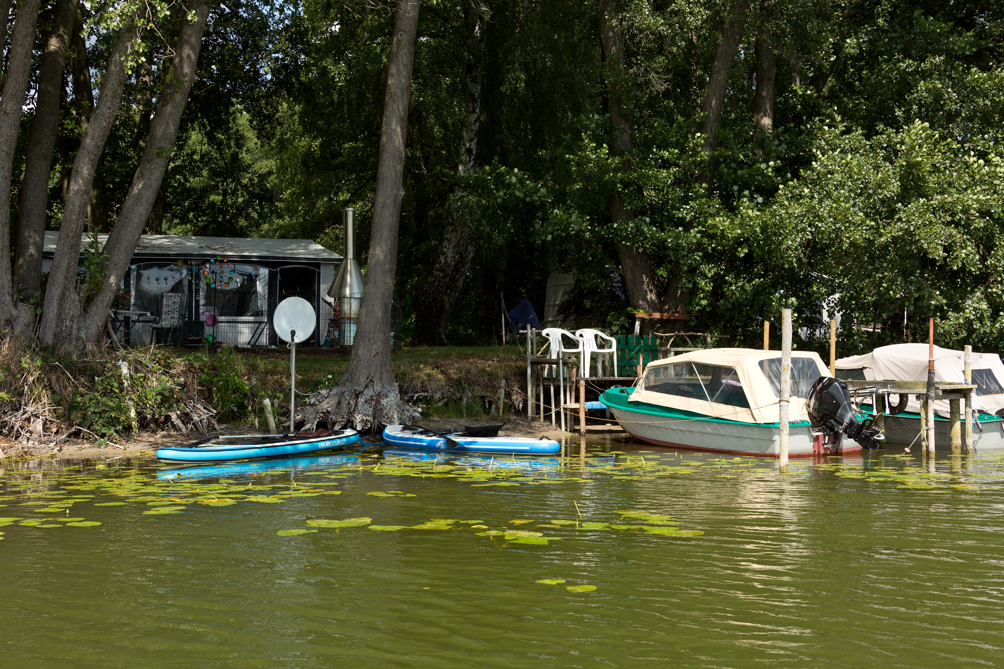 Wohnmobilstellplatz: Genuss Ferien, Natur und Strandcamping am Jabelschen See