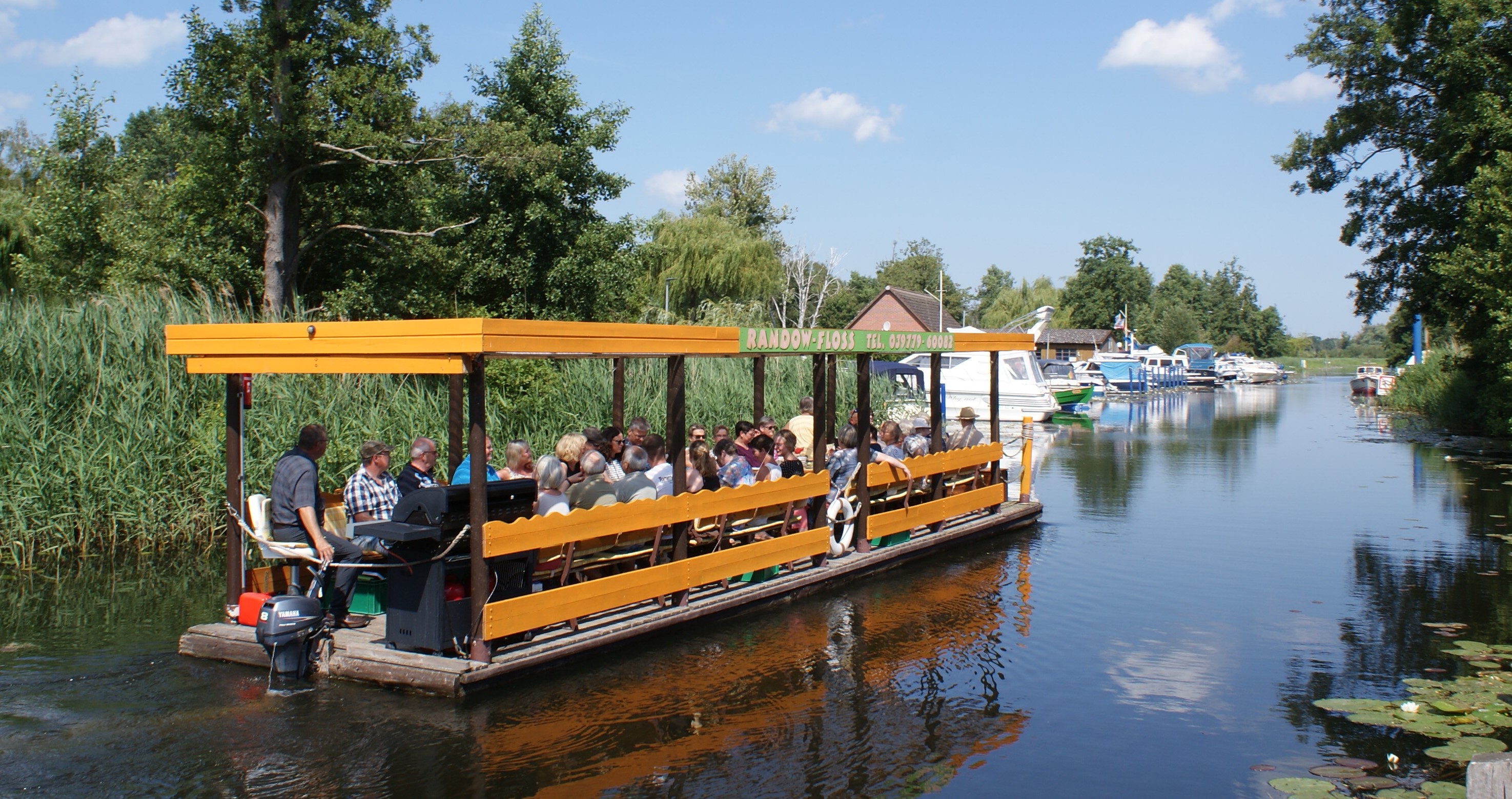 Wohnmobilstellplatz: Randow-Floß - Randow-Floß Camp