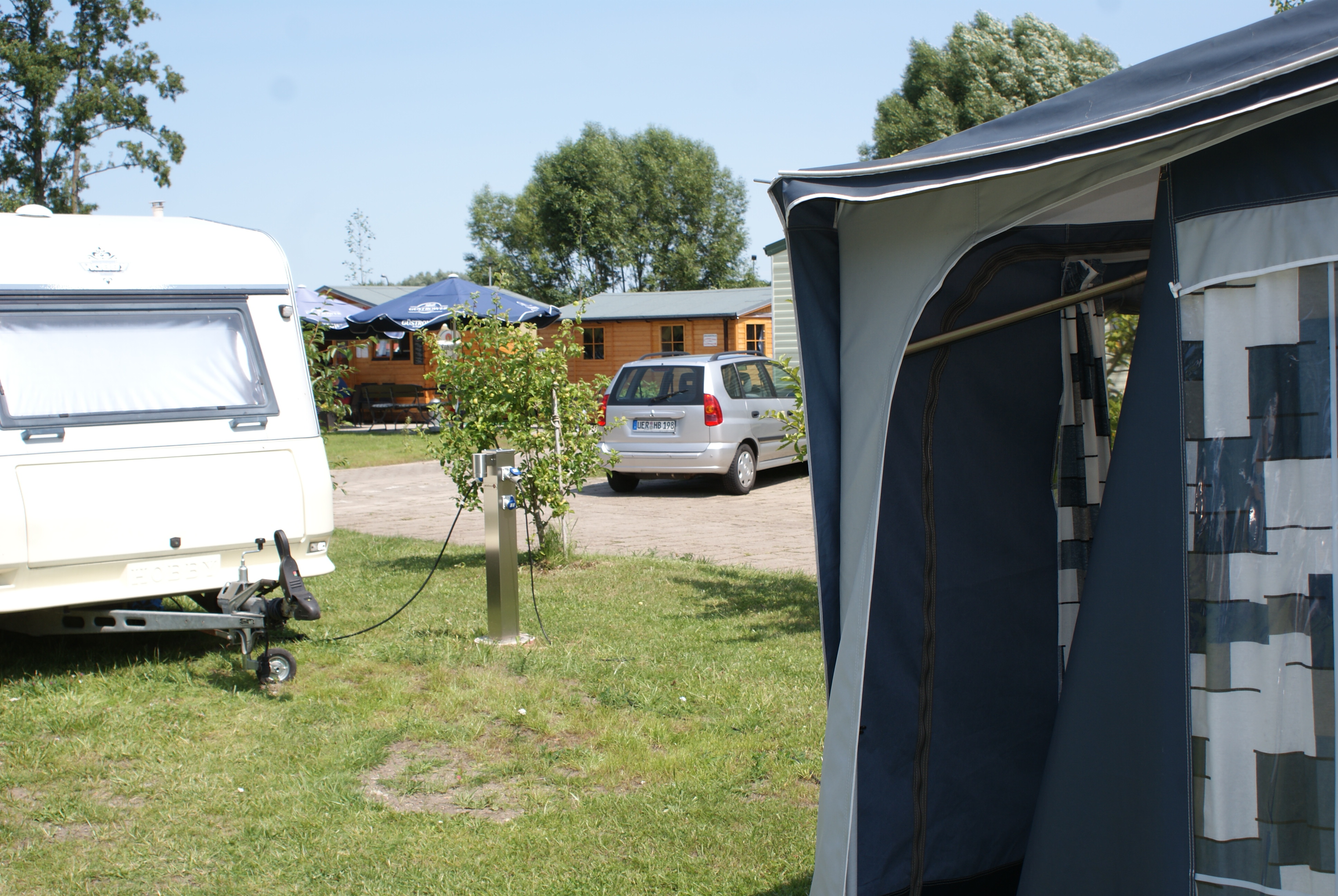 Wohnmobilstellplatz: Durchgeschaut - Randow-Floß Camp