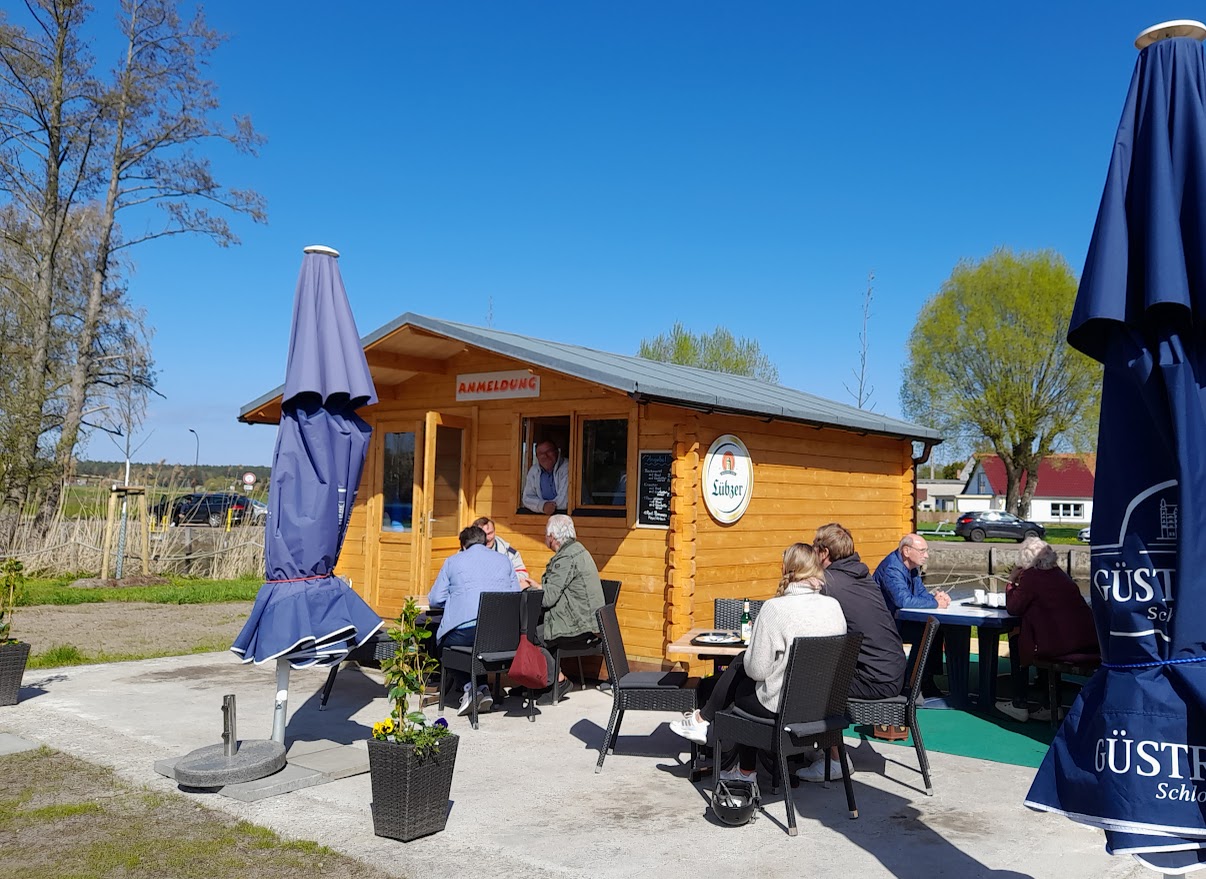 Wohnmobilstellplatz: Pause - Randow-Floß Camp