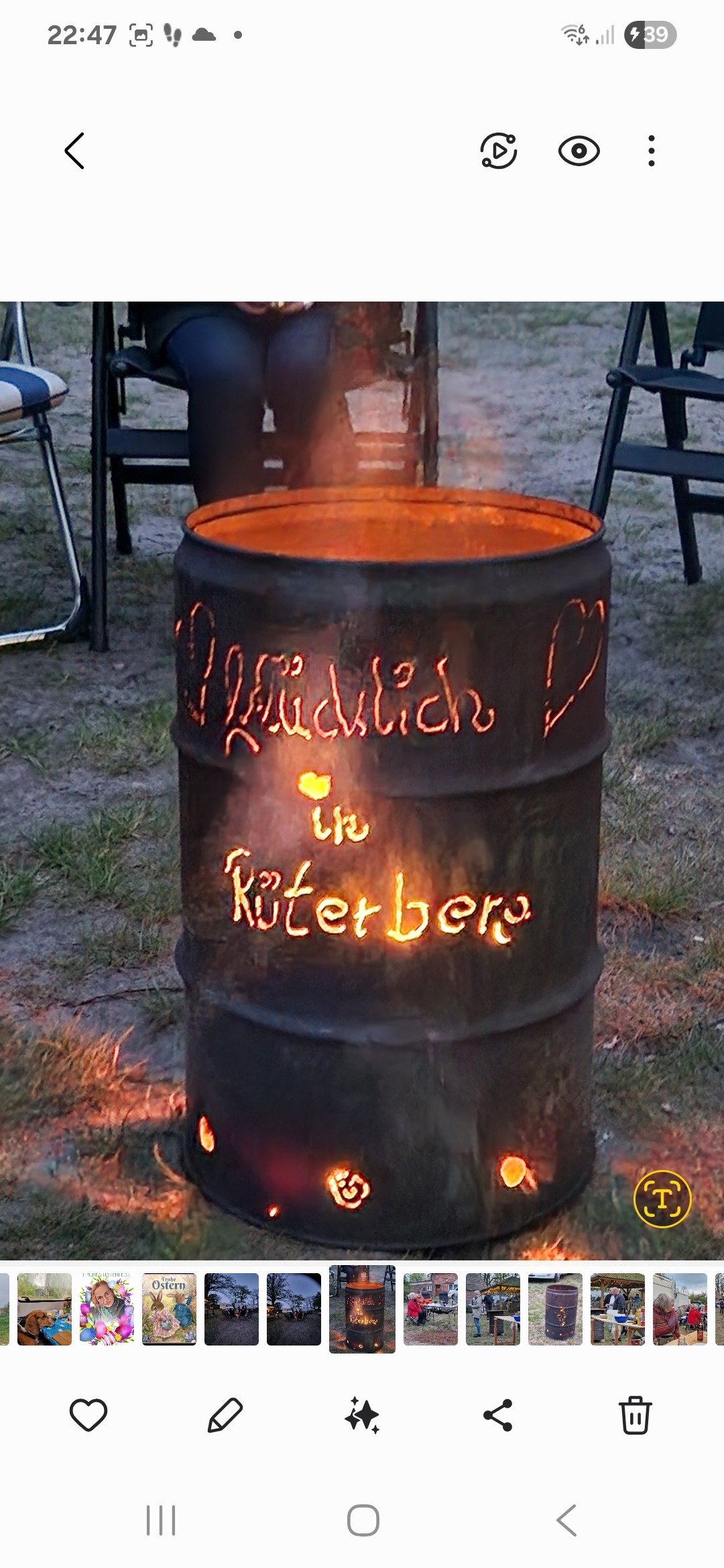 Reisemobilstellplatz: Ostern auf dem Campingplatz in Rüterberg  - Wohnmobil- und Wohnwagenstellplatz Dorfrepublik Rüterberg