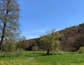 Wohnmobilstellplatz: Mit eigenem Fischwasser in der Anlauter
Mitten in der Natur  - Altdorf im Anlautertal 