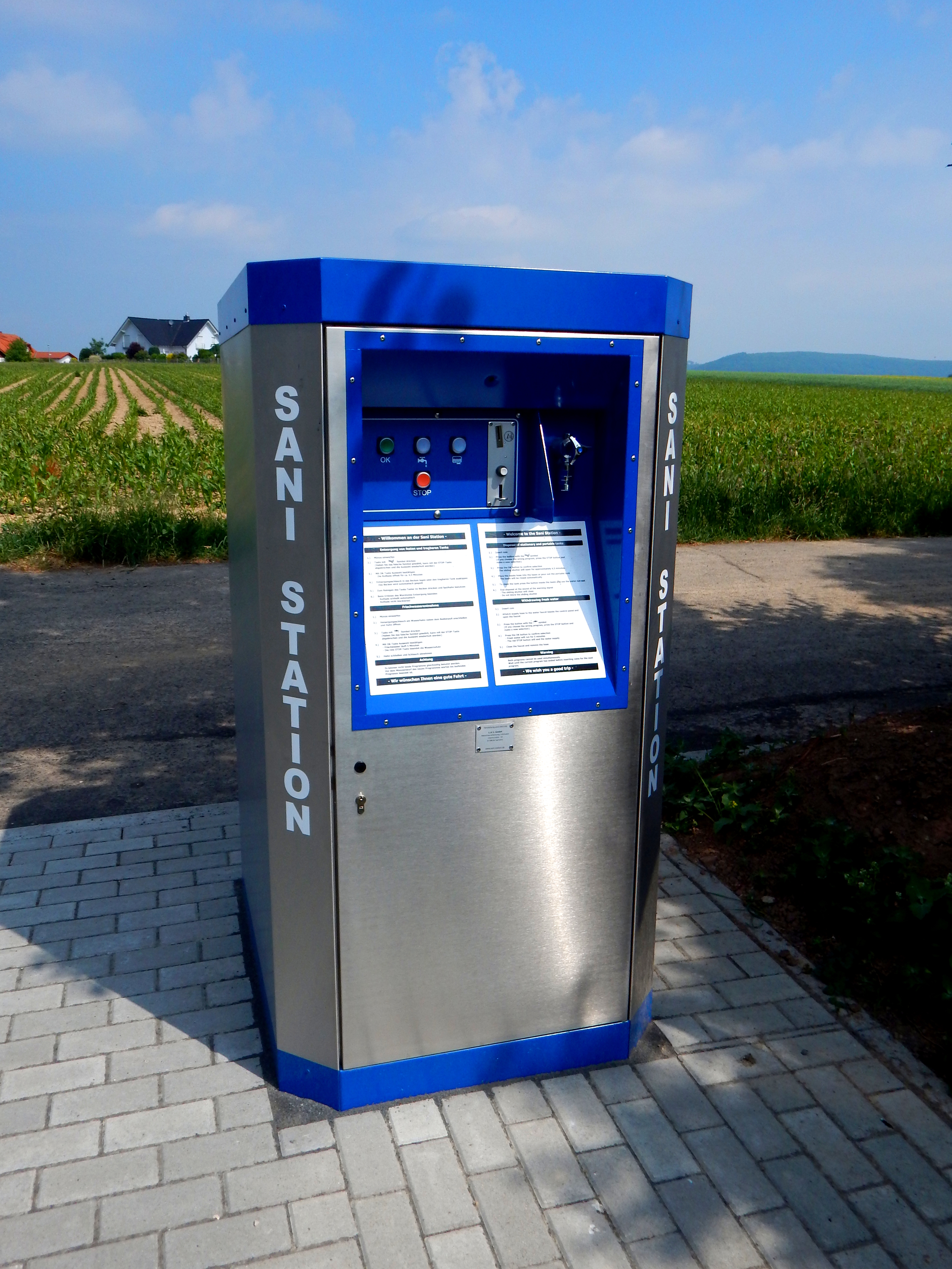 Reisemobilstellplatz - Bebra - Wasserversorgung - Wohnmobilstellplatz Schenklengsfeld