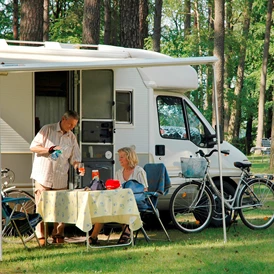 Wohnmobilstellplatz: Wohnmobilstellplatz - Wohnmobilstellplatz und Campingplatz am Leppinsee, Schillersdorf