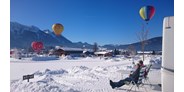 Reisemobilstellplatz - Sankt Martin bei Lofer - Panoramaplatz während der Ballonwoche  - Camping Lindlbauer Inzell