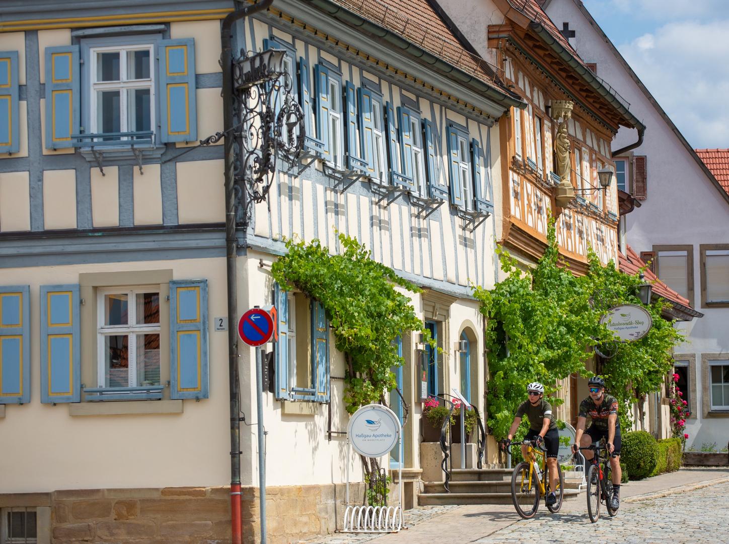 Wohnmobilstellplatz: Radeln rund um Hofheim - Wohnmobilstellplatz Hofheim in Unterfranken