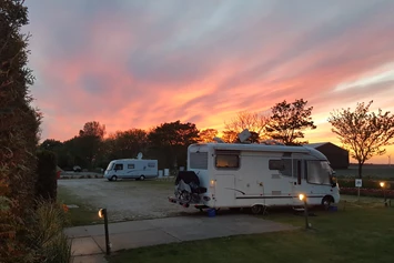 Wohnmobilstellplatz: Am Abend... - De Tulpentuin, Tulpengarten