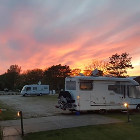 Wohnmobilstellplatz: Am Abend... - De Tulpentuin, Tulpengarten