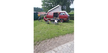 Reisemobilstellplatz - Hunde erlaubt: keine Hunde - Bayern - Ferienhof Forster 