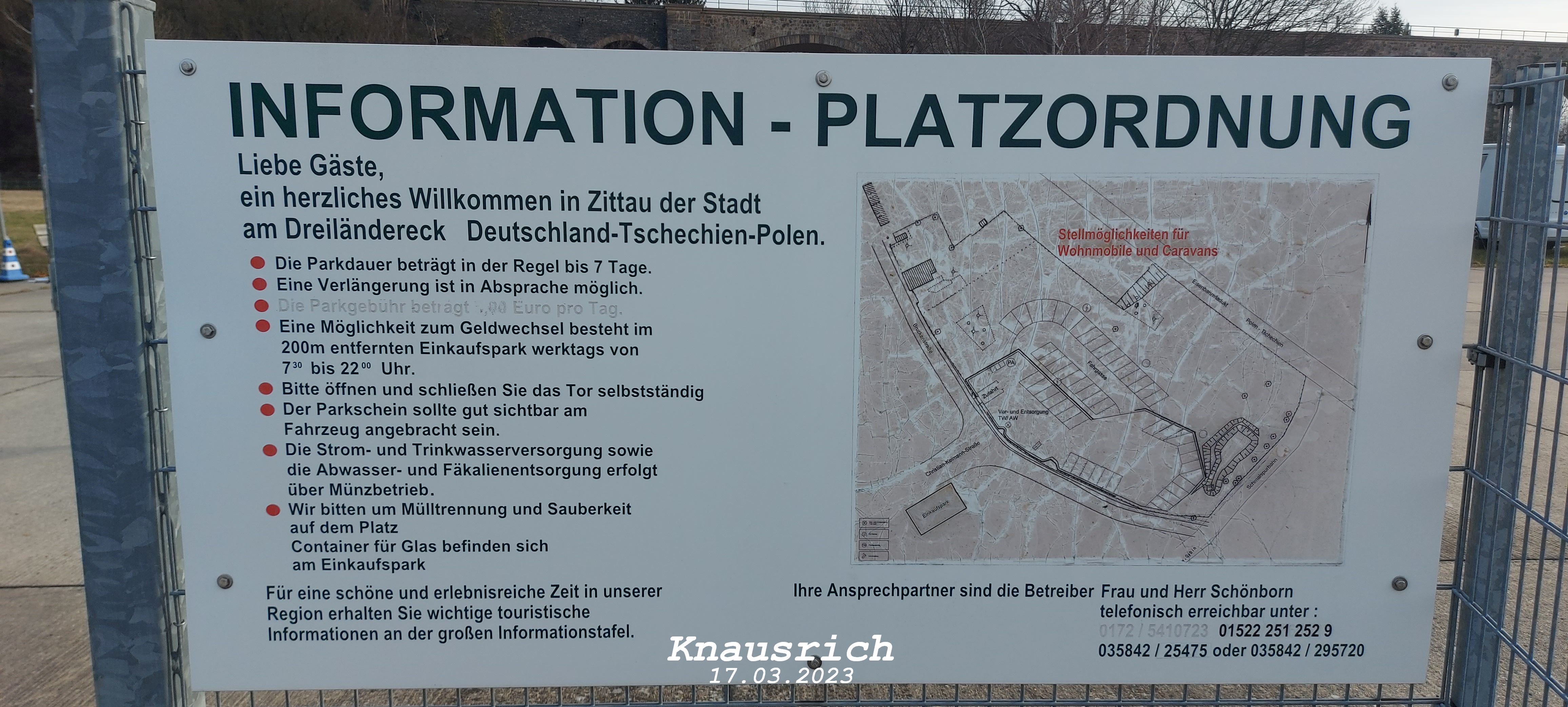 Wohnmobilstellplatz: Zittau am Dreiländereck