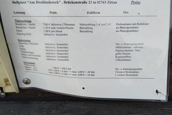 Wohnmobilstellplatz: Aktuelle Informationen 06/2020 - Zittau am Dreiländereck