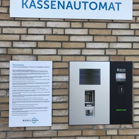 Wohnmobilstellplatz: Kassenautomat - Premium Mobilpark Gettorf 