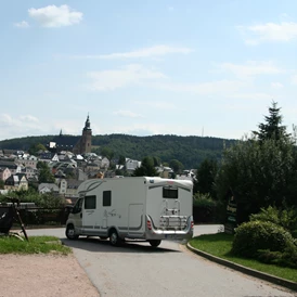 Wohnmobilstellplatz: Caravaning am Berghotel Steiger