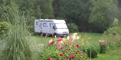 Parkeerplaats voor camper - Wohnwagen erlaubt - Limbach-Oberfrohna - Wohnmobil auf dem  Platz - Spreer´s Ferienhaus