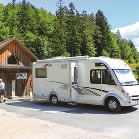 Wohnmobilstellplatz: Entsorgungsstation - Caravan und Hotel Reisemobilstellplatz Gailberghöhe