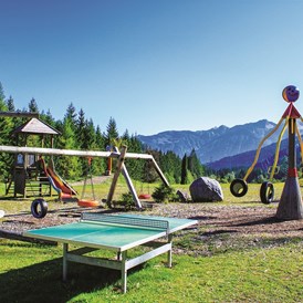 Wohnmobilstellplatz: Kinderspielplatz - Caravan und Hotel Reisemobilstellplatz Gailberghöhe
