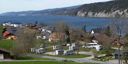 Reisemobilstellplatz - SUP Möglichkeit - Schweiz - Espace Lac de Joux