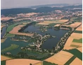 Wohnmobilstellplatz: Unser See aus der Luft - Erholungsgebiet Doktorsee