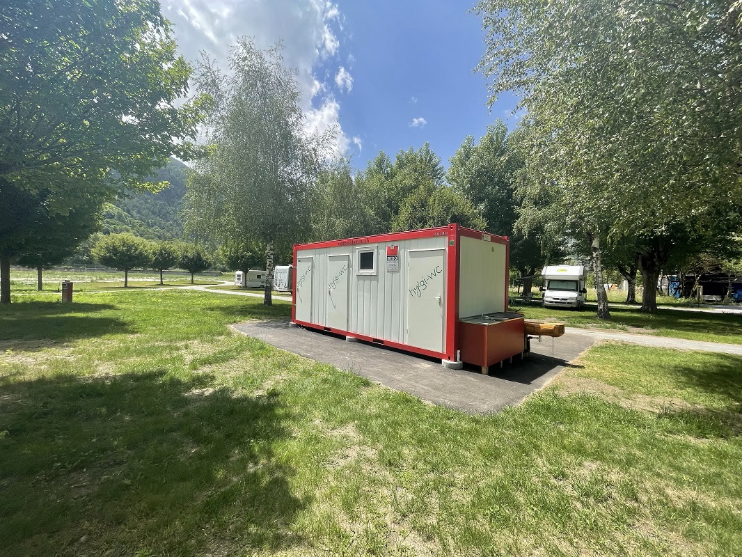 área camper - Bürchen - Natur-Stellplatz Gampel