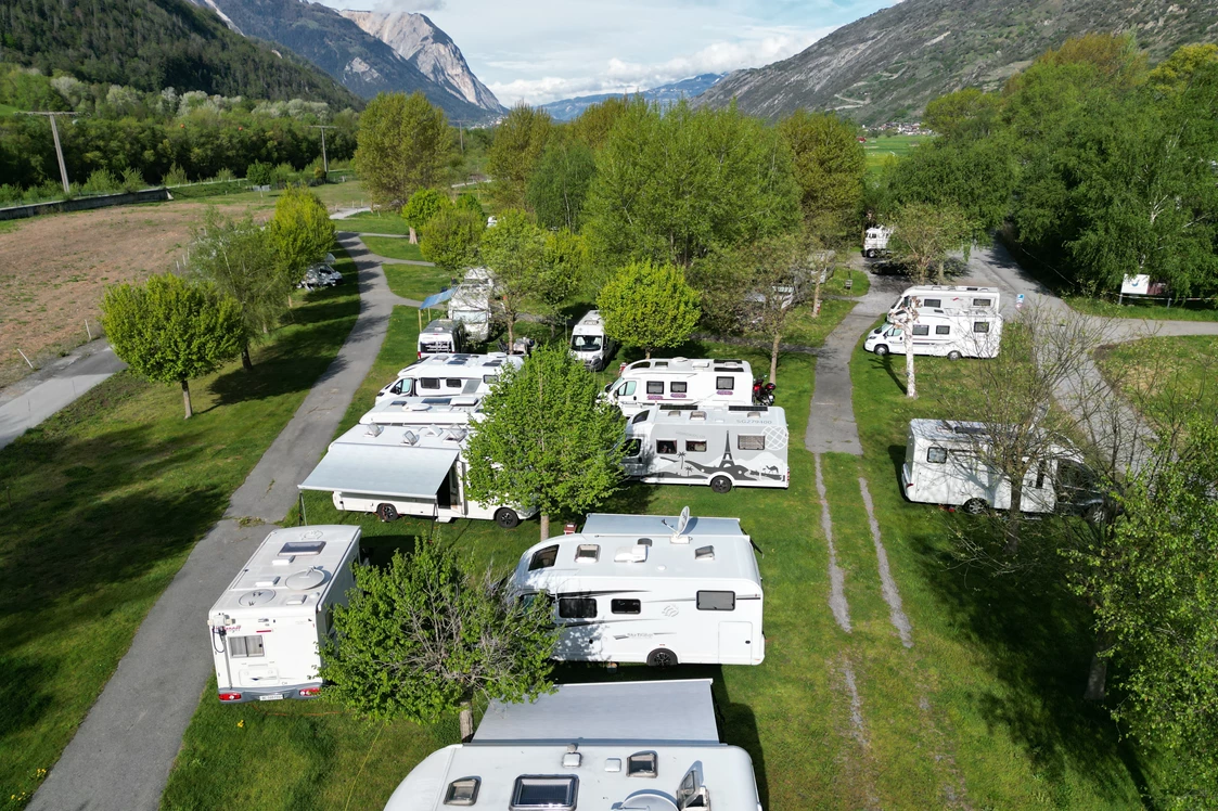 Wohnmobilstellplatz: Stellplatz Lampertji 6 Gampel