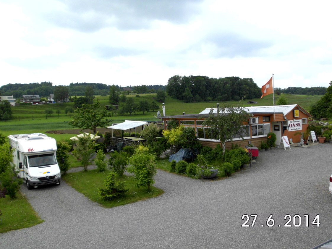 Wohnmobilstellplatz: Stellplatz mit Restaurant - oase camping