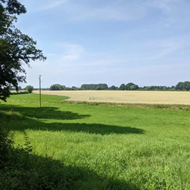 Wohnmobilstellplatz: Hof Vogel direkt am Weserradweg