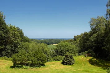 Wohnmobilstellplatz: unsere Aussicht - Berghotel Hohe Mark