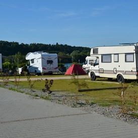 Wohnmobilstellplatz: Stellplatz am Seencamping Krauchenwies