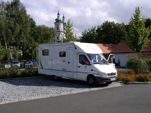 Reisemobilstellplatz - Scheibenreuth - Stellplatz Waldsassen am Parkplatz P2 - Stellplatz Waldsassen am Parkplatz P2
