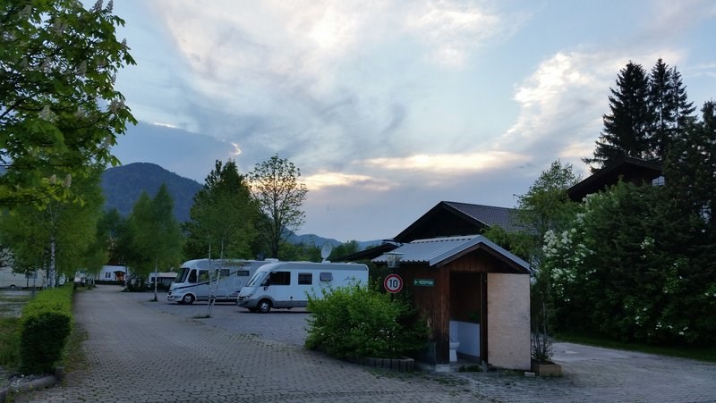 Wohnmobilstellplatz: Stellplatz beim Campingpark Oberammergau - Reisemobilhafen beim Campingpark Oberammergau