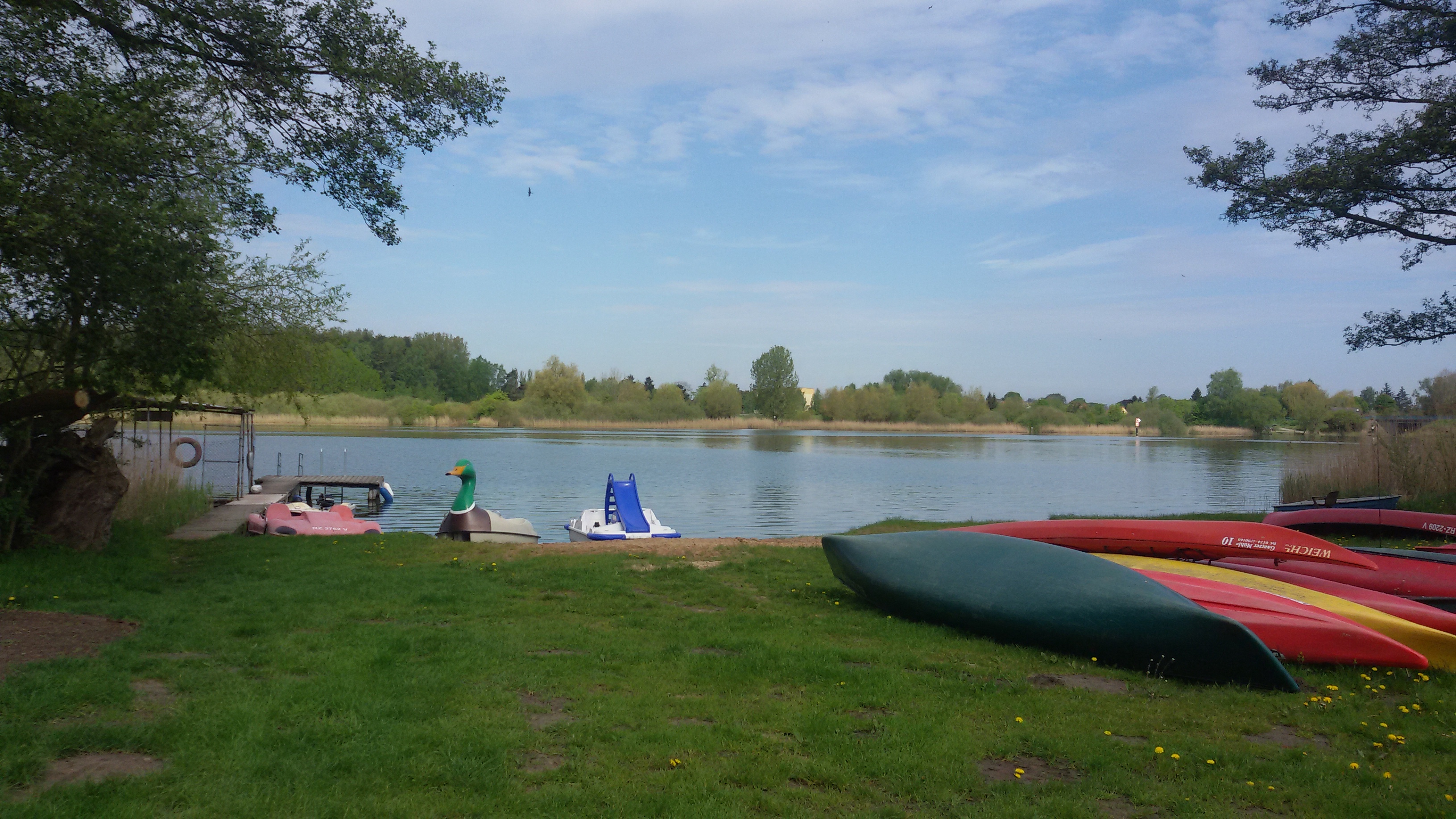 Reisemobilstellplatz - Rechlin - Camping am Müritzarm