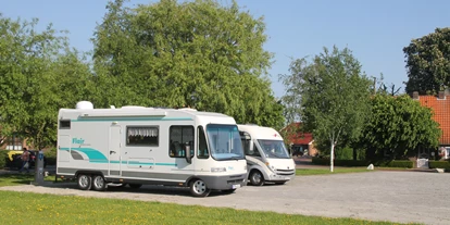 Motorhome parking space - WLAN: am ganzen Platz vorhanden - Lower Saxony - Wohnmobilstellplatz Werdum