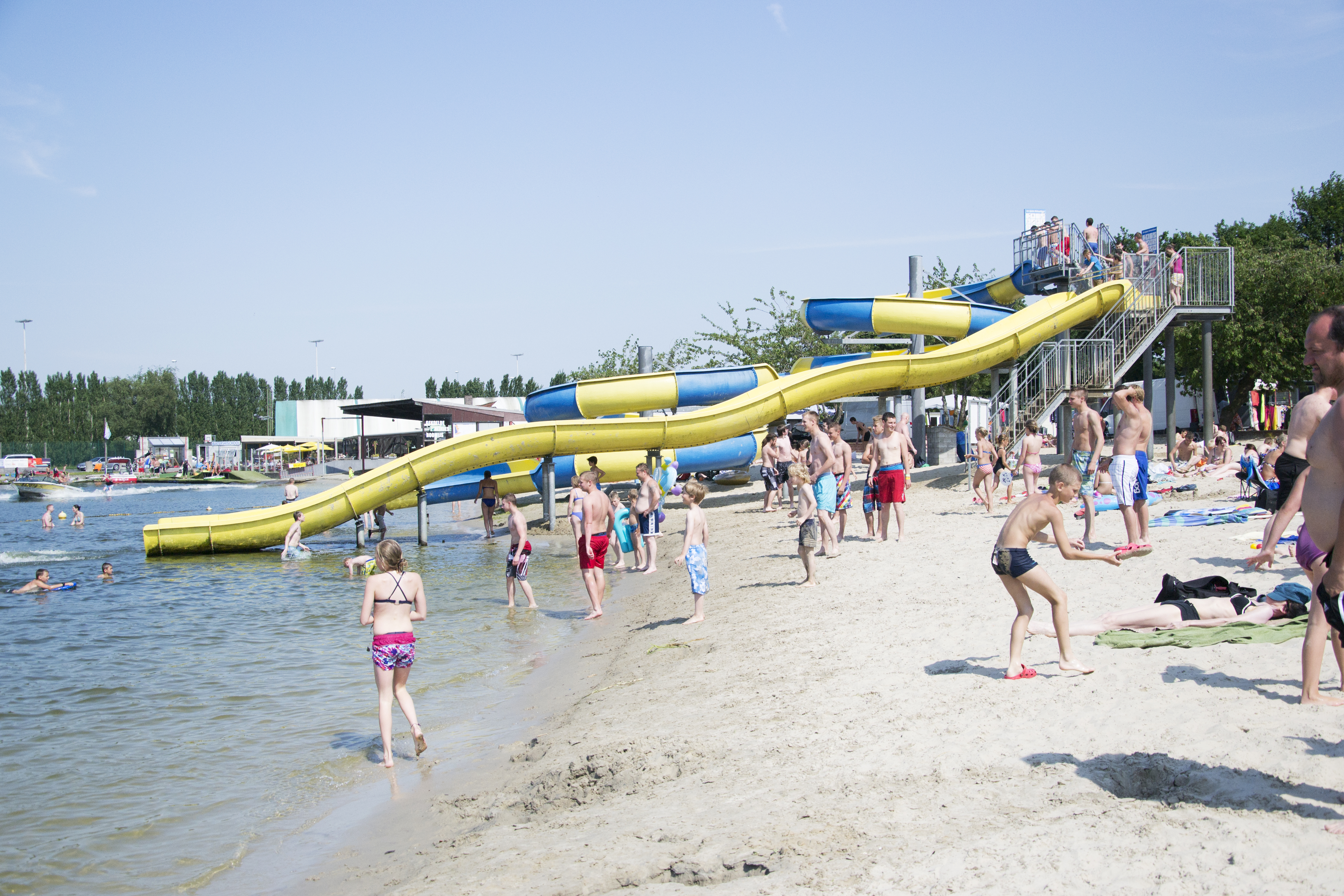 Reisemobilstellplatz - Houthulst - Freizeitsee - Camping Klein Strand