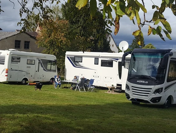 Plaza de aparcamiento para autocaravanas