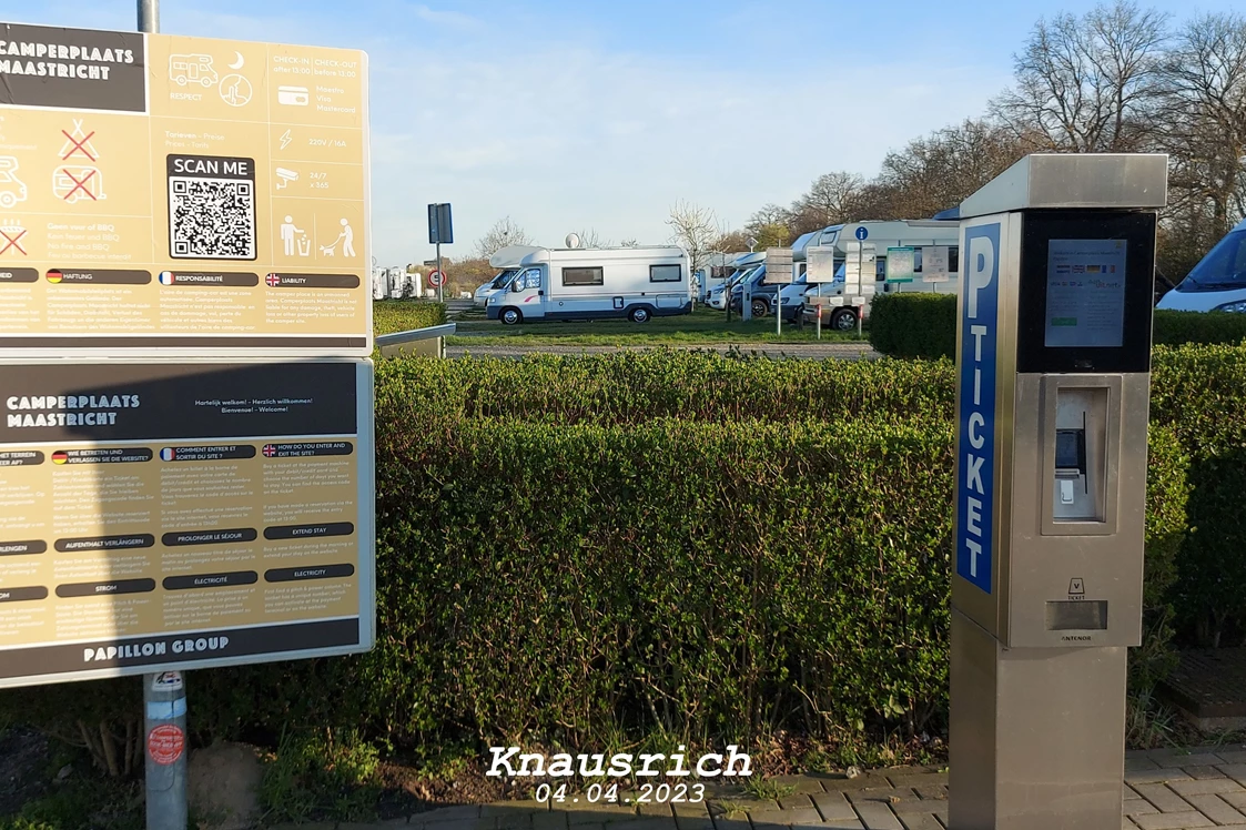 Wohnmobilstellplatz: Camperplaats Maastricht