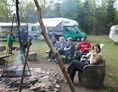 Wohnmobilstellplatz: Ostertreffen am Lagerfeuer - Wohnmobilstellplatz Bühren